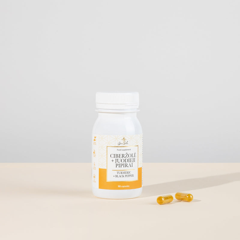 TURMERIC + BLACK PEPPER