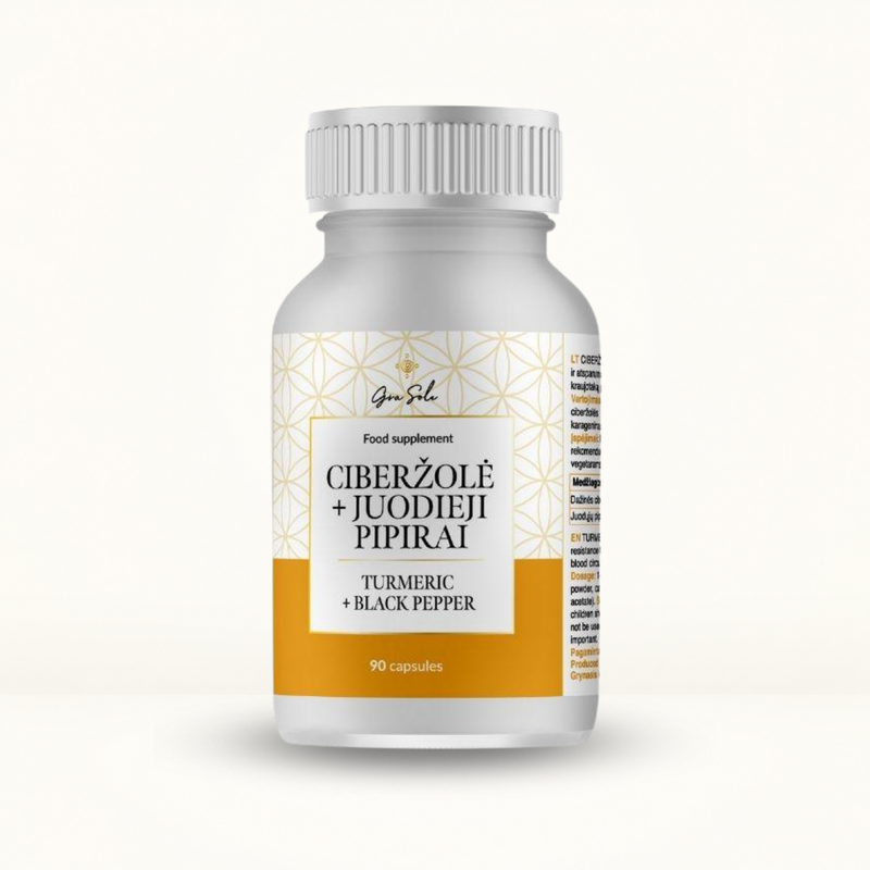 TURMERIC + BLACK PEPPER