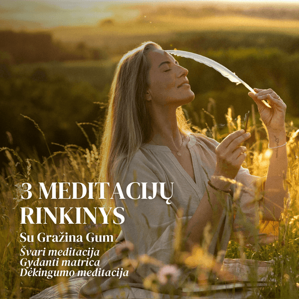3 MEDITATION Set🧘‍♀️