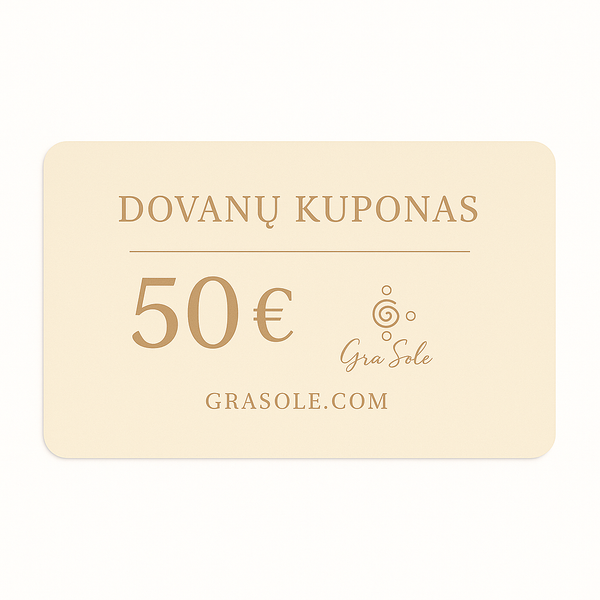 Gift voucher worth 50 EUR
