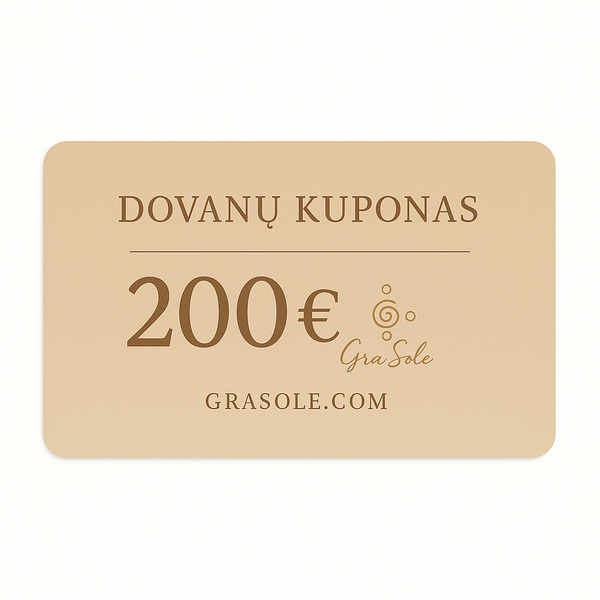 Gift voucher worth 200 EUR